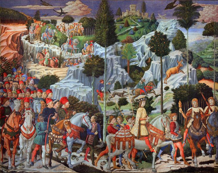 The Journey of the Magi (nn03), Benozzo Gozzoli